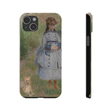 Girl with Dog | iPhone Case | slim