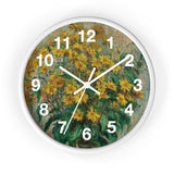 Artichoke Flowers | Clock