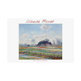 Tulip Fields | Titled | Satin Poster