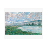 Vétheuil Seine | Satin Poster