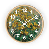 Artichoke Flowers | Clock