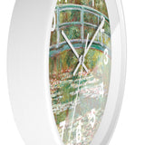 Water Lily Bridge | Clock