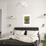 Artichoke Flowers | Satin Poster