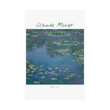 Water Lilies | Titled | Satin Poster