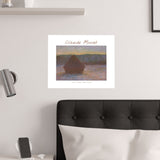 Sunset Stack | Titled | Satin Poster