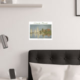 Argenteuil Regattas | Titled | Satin Poster
