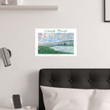 Vétheuil Seine | Titled | Satin Poster