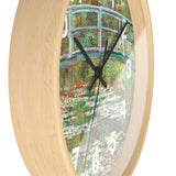 Water Lily Bridge | Clock