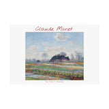 Tulip Fields | Titled | Satin Poster