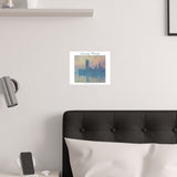 Sunset Parliament | Titled | Satin Poster