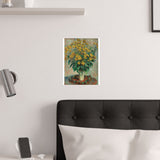 Artichoke Flowers | Satin Poster