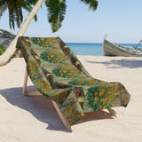 Artichoke Flowers | Beach Towel