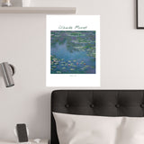 Water Lilies | Titled | Satin Poster