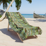 Water Lily Bridge | Beach Towel