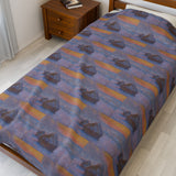 Snow Stacks | Blanket