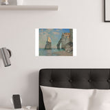Étretat Cliffs | Satin Poster
