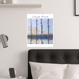 Four Trees | Titled | Satin Poster