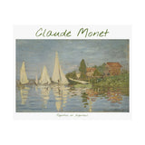 Argenteuil Regattas | Titled | Satin Poster