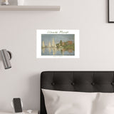Argenteuil Regattas | Titled | Satin Poster