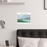 Vétheuil Seine | Titled | Satin Poster