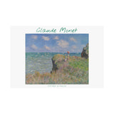 Cliff Walk | Titled | Satin Poster