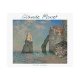 Étretat Cliffs | Titled | Satin Poster
