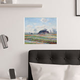 Tulip Fields | Satin Poster