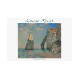 Étretat Cliffs | Titled | Satin Poster