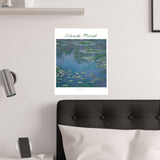 Water Lilies | Titled | Satin Poster