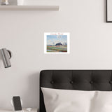 Tulip Fields | Titled | Satin Poster