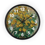Artichoke Flowers | Clock