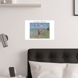 Cliff Walk | Titled | Satin Poster