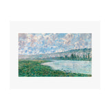 Vétheuil Seine | Satin Poster