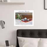 Tea Service | Titled | Satin Poster