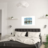 Ships | Titled | Satin Poster