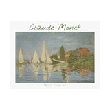 Argenteuil Regattas | Titled | Satin Poster