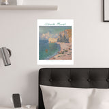 Beach | Titled | Satin Poster