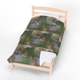 Girl with Dog | Blanket