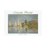Argenteuil Regattas | Titled | Satin Poster