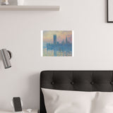 Sunset Parliament | Satin Poster
