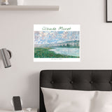 Vétheuil Seine | Titled | Satin Poster