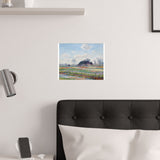 Tulip Fields | Satin Poster