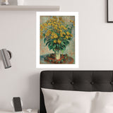 Artichoke Flowers | Satin Poster