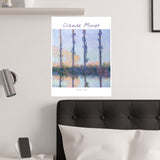 Four Trees | Titled | Satin Poster