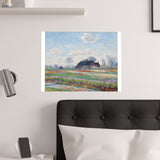 Tulip Fields | Satin Poster