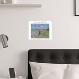 Cliff Walk | Titled | Satin Poster