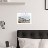 Cabin | Titled | Satin Poster