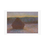 Sunset Stack | Satin Poster