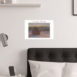 Sunset Stack | Titled | Satin Poster
