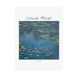 Water Lilies | Titled | Satin Poster